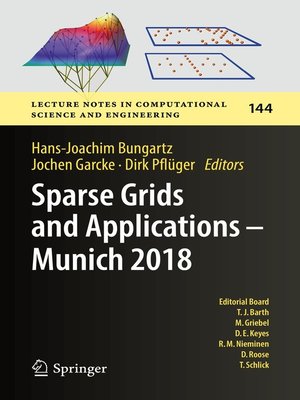 cover image of Sparse Grids and Applications--Munich 2018